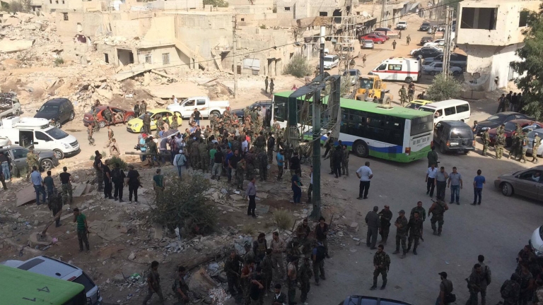 Darayya After Two Years of Displacement.. The Regime Announces the Possibility to Return Home