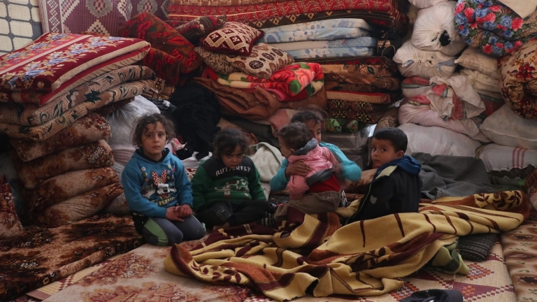 Fleeing Death and Bombings, a Family Takes Refuge in a Chicken Coop 