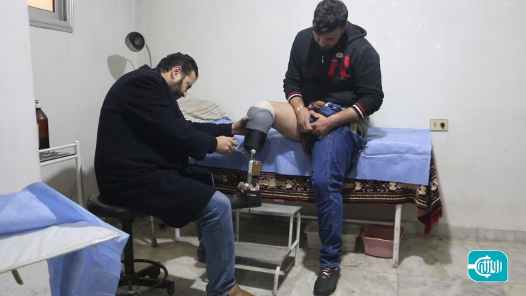 An innovative attempt to alleviate the suffering of the war wounded in Syria