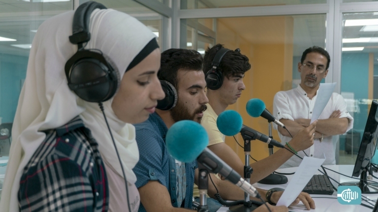 Rozana Supporting the Youth.. Special Training on Producing and Presenting Radio Programmes