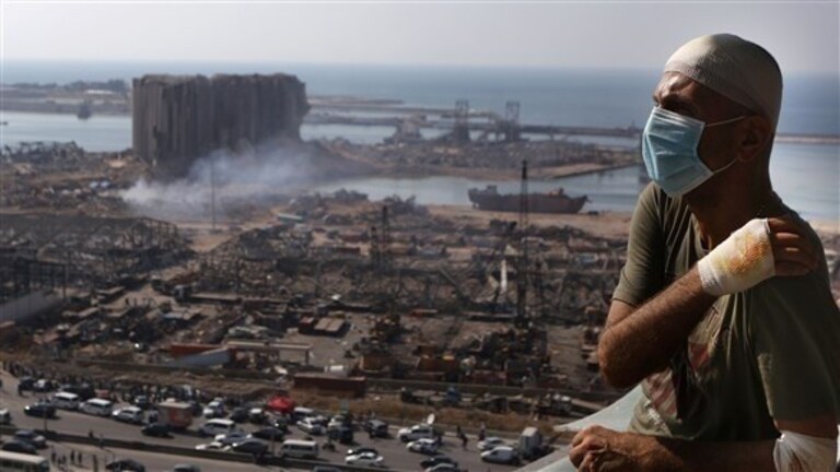 Syrians search for their sons under the rubble of Beirut port