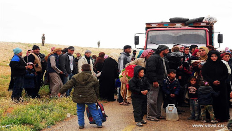 In Heinous Vonditions ... Petroleum Engineering Faculty in Homs Turned into Mandatory Camp for IDP’s From Rukban