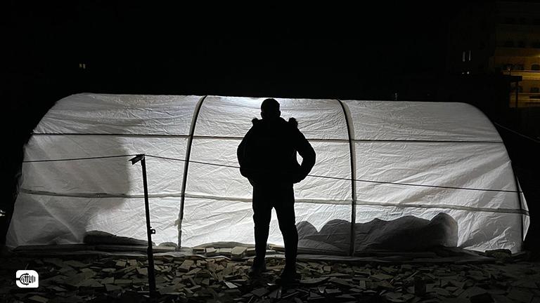 In the search for a tent, Syrians abandon the multi-storey buildings 