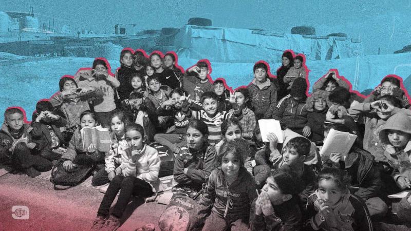 In The Absence Of Schools, Tents For Teaching Syrian Children In Lebanon